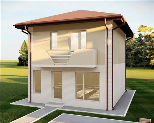 Proiect NOU!Casa 4 camere,Valea Lupului,Rediu,Incalz Pard.0% comision